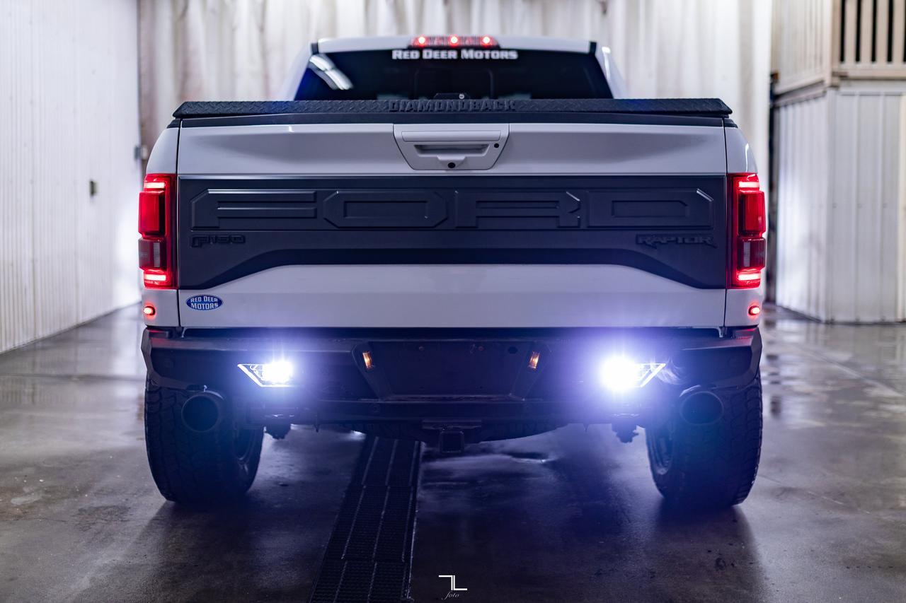 2018 Ford F-150 4x4 Super Crew Raptor Leather Roof Nav Level Kit Red Deer AB