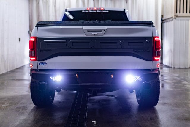 2018 Ford F-150 4x4 Super Crew Raptor Leather Roof Nav Level Kit Red Deer AB