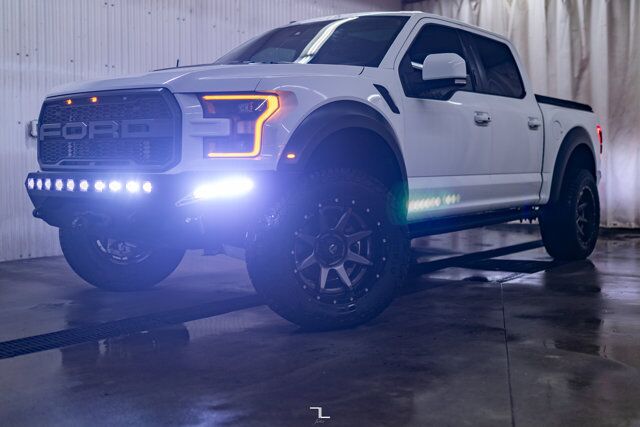 2018 Ford F-150 4x4 Super Crew Raptor Leather Roof Nav Level Kit Red Deer AB