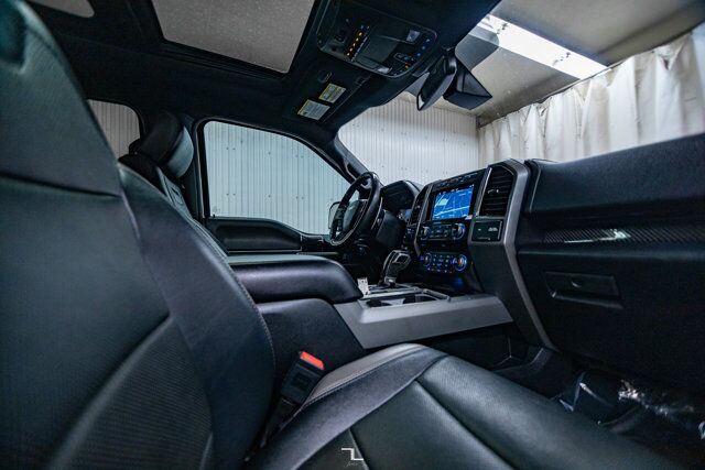 2018 Ford F-150 4x4 Super Crew Raptor Leather Roof Nav Level Kit Red Deer AB