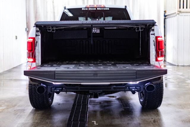 2018 Ford F-150 4x4 Super Crew Raptor Leather Roof Nav Level Kit Red Deer AB