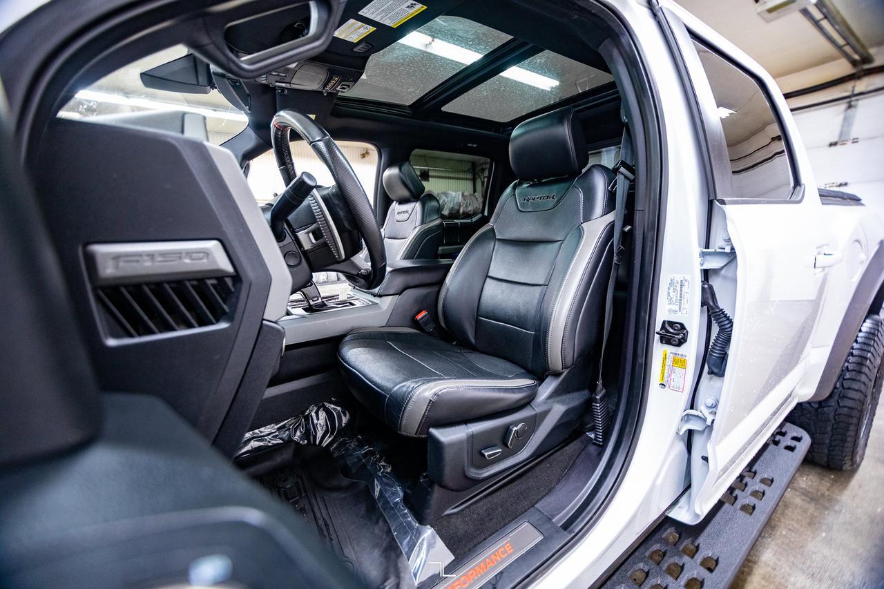 2018 Ford F-150 4x4 Super Crew Raptor Leather Roof Nav Level Kit Red Deer AB