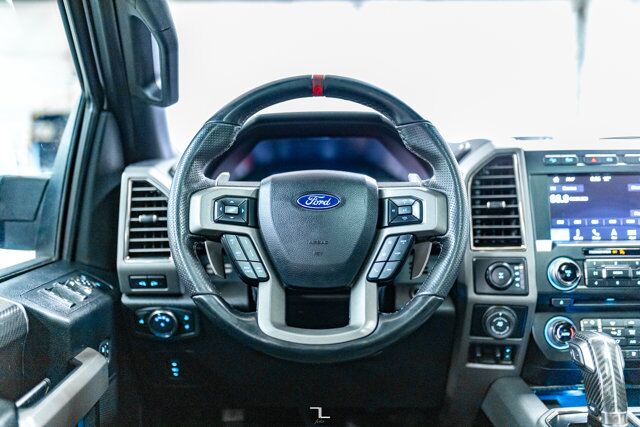 2018 Ford F-150 4x4 Super Crew Raptor Leather Roof Nav Level Kit Red Deer AB