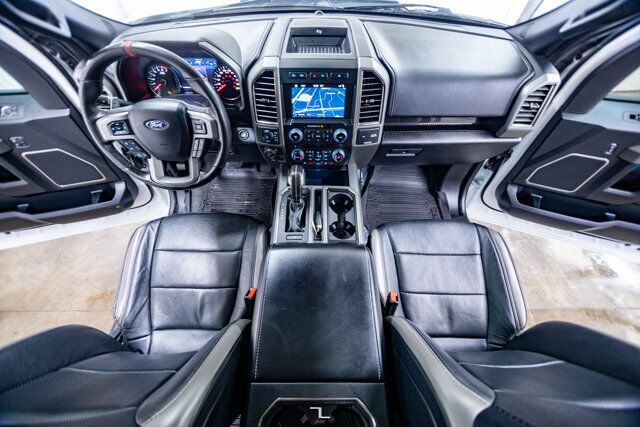 2018 Ford F-150 4x4 Super Crew Raptor Leather Roof Nav Level Kit Red Deer AB