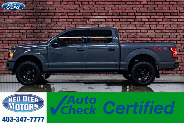 2018 Ford F-150 4x4 Super Crew XLT FX4 BCam Fuel Wheels
