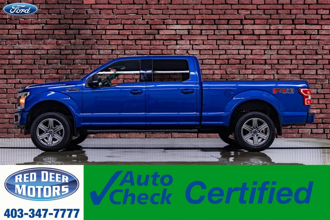 2018 Ford F-150 4x4 Super Crew XLT FX4 Longbox Nav BCam