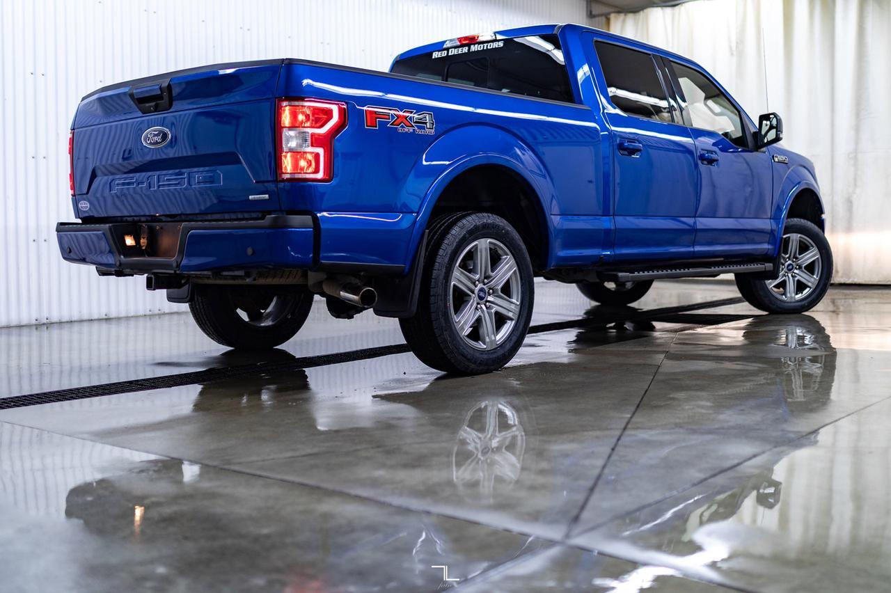 2018 Ford F-150 4x4 Super Crew XLT FX4 Longbox Nav BCam Red Deer AB