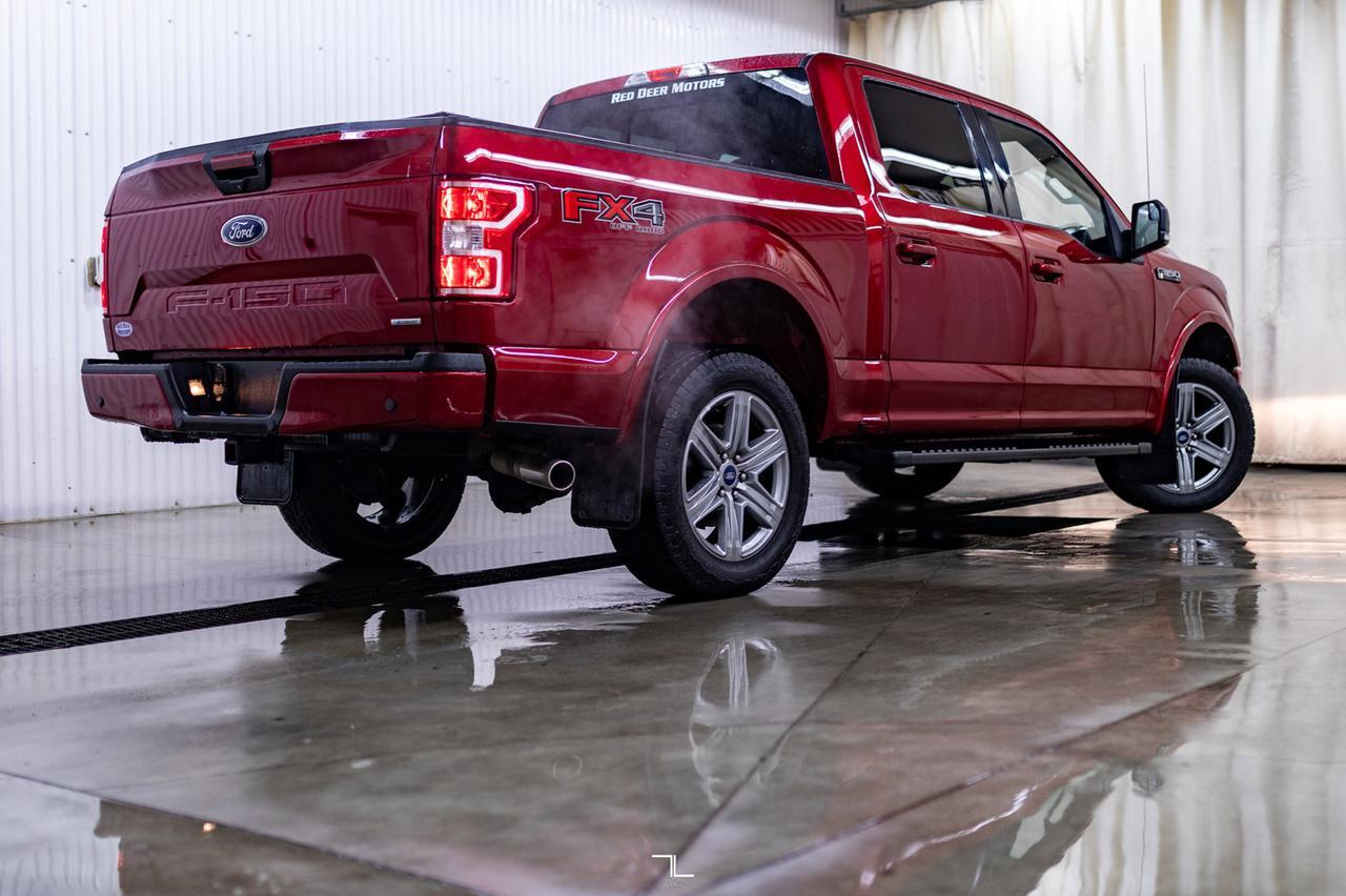 2018 Ford F-150 4x4 Super Crew XLT FX4 Nav BCam Red Deer AB