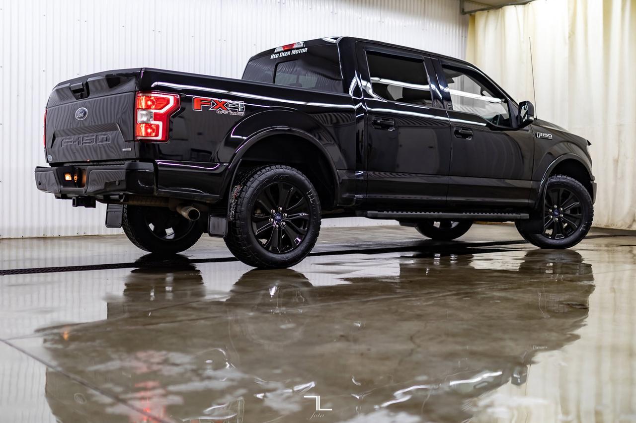 2018 Ford F-150 4x4 Super Crew XLT FX4 Nav BCam Red Deer AB