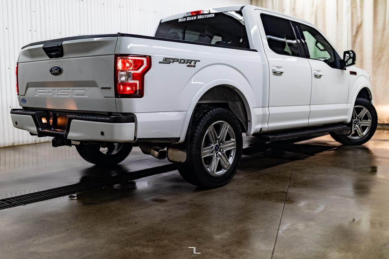 2018 Ford F-150 4x4 Super Crew XLT Sport Nav BCam Red Deer AB