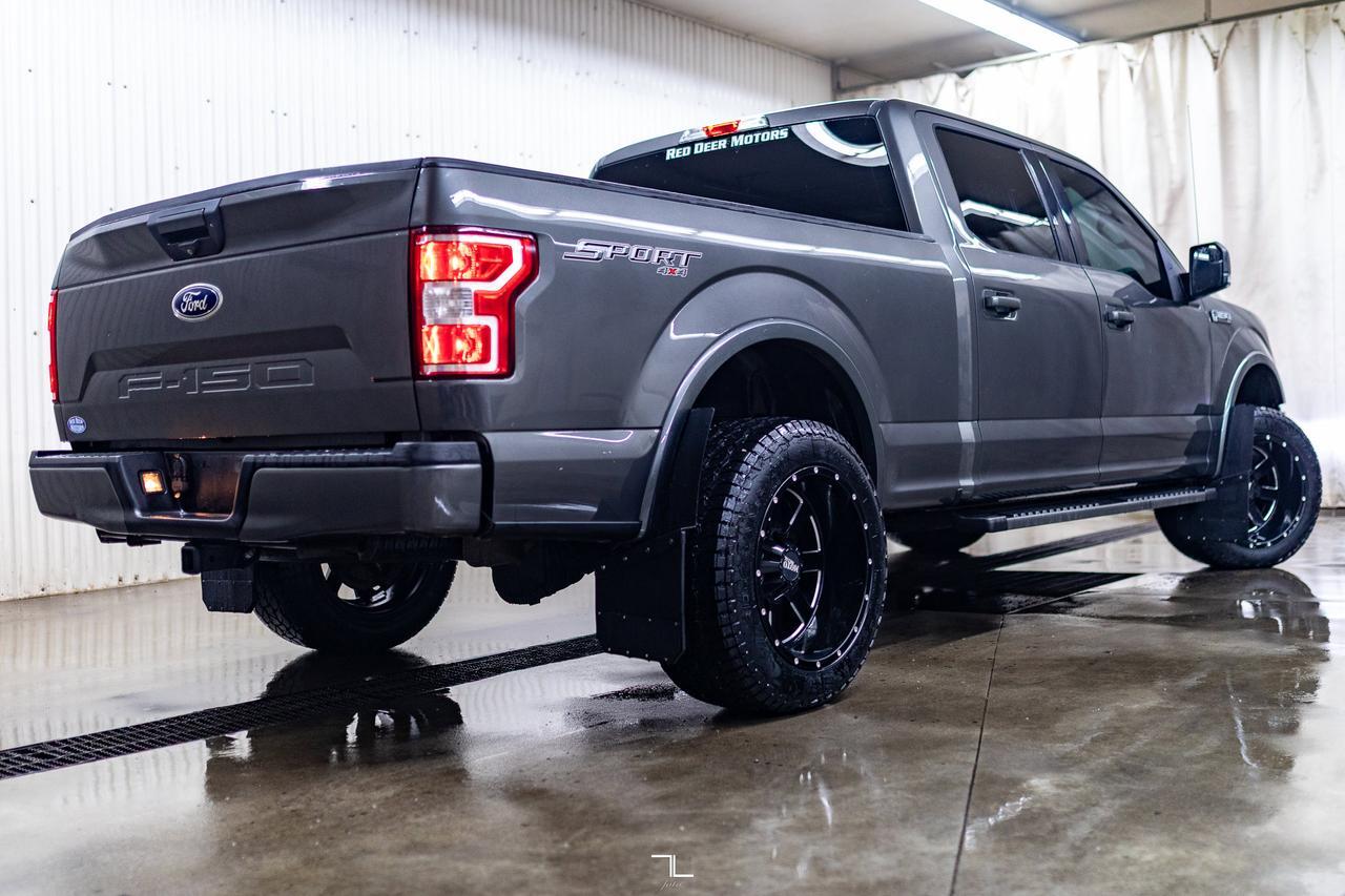 2018 Ford F-150 4x4 Super Crew XLT Sport Nav BCam Red Deer AB