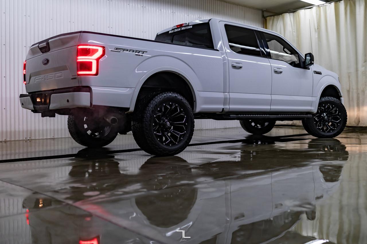 2018 Ford F-150 4x4 Super Crew XLT Sport Nav Roof BCam Red Deer AB