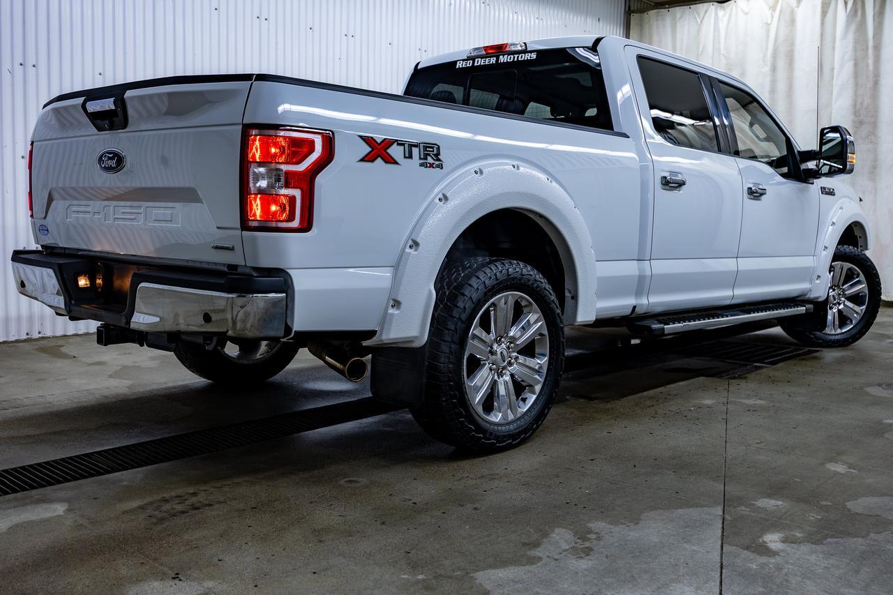 2018 Ford F-150 4x4 Super Crew XLT XTR Nav Roof 6.5 Ft. Box Red Deer AB