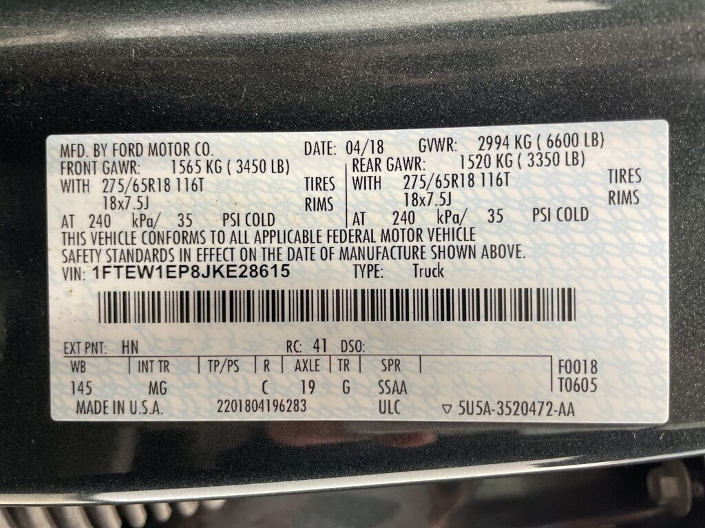2018 Ford F-150 4x4 SuperCrew XLT Minocqua WI