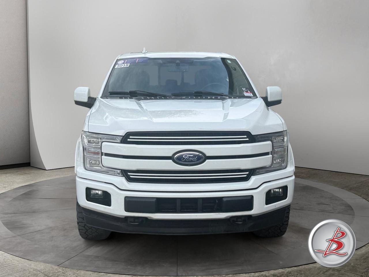 2018 Ford F-150 Crew Cab 4x4 Lariat FX4 Sport 3.5 Ecoboost 6.5 Box