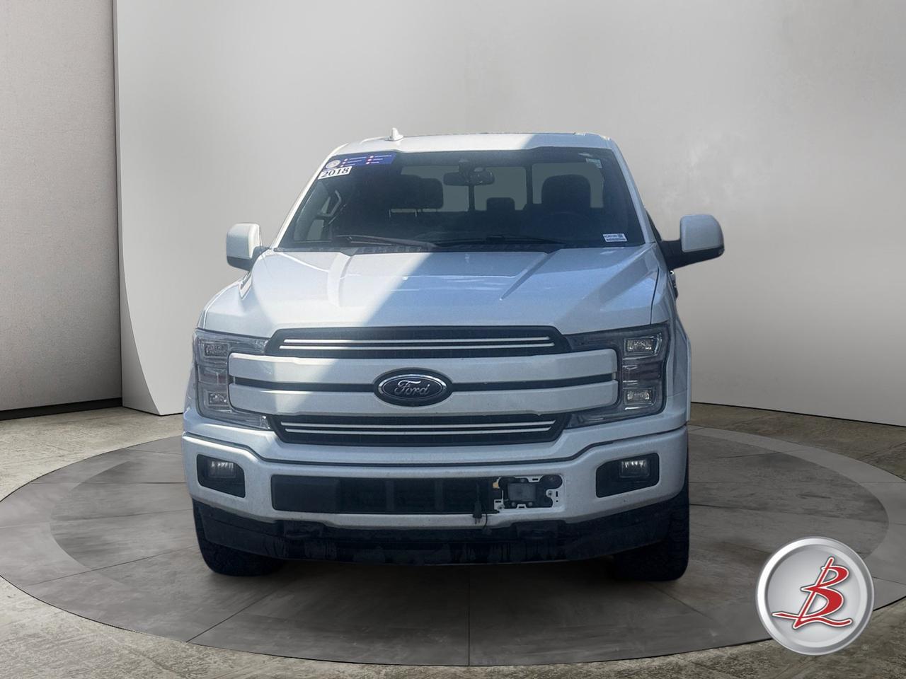 2018 Ford F-150 Crew Cab 4x4 Lariat FX4 Sport 3.5 Ecoboost 6.5 Box