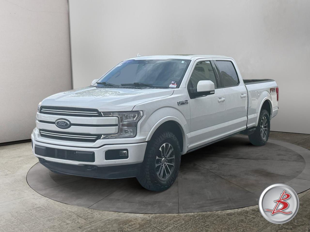 2018 Ford F-150 Crew Cab 4x4 Lariat FX4 Sport 3.5 Ecoboost 6.5 Box