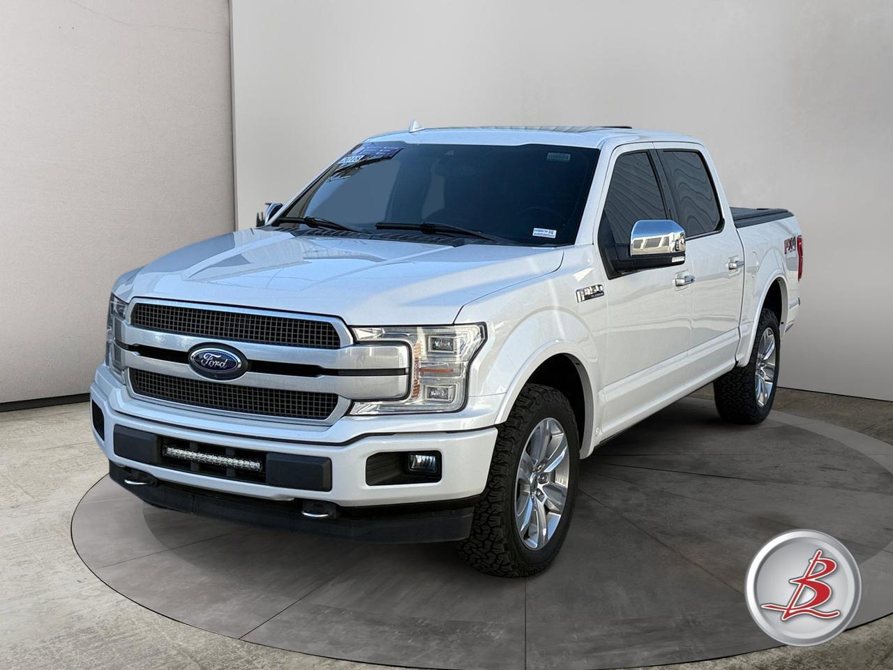 2018 Ford F-150 Crew Cab 4x4 Platinum  w/701a PKG and Max Tow