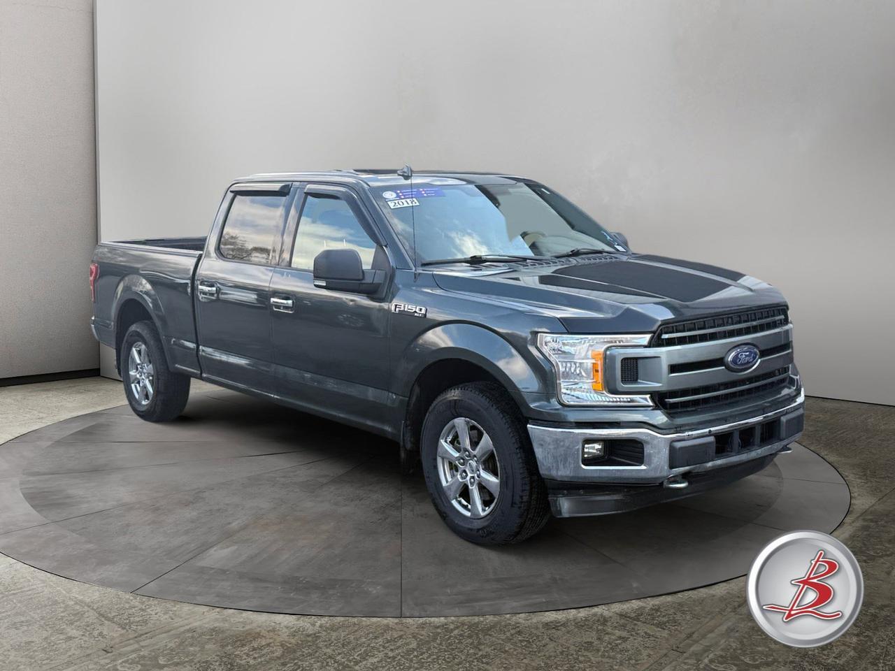 2018 Ford F-150 Crew Cab 4x4 XLT FX4
