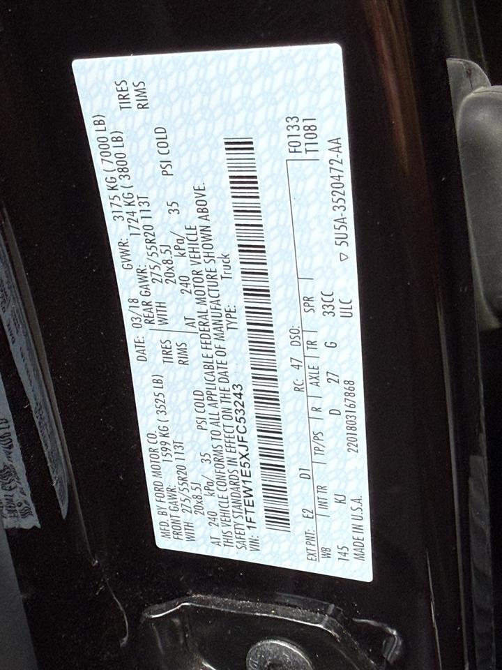 2018 Ford F-150 King Ranch Crestwood KY