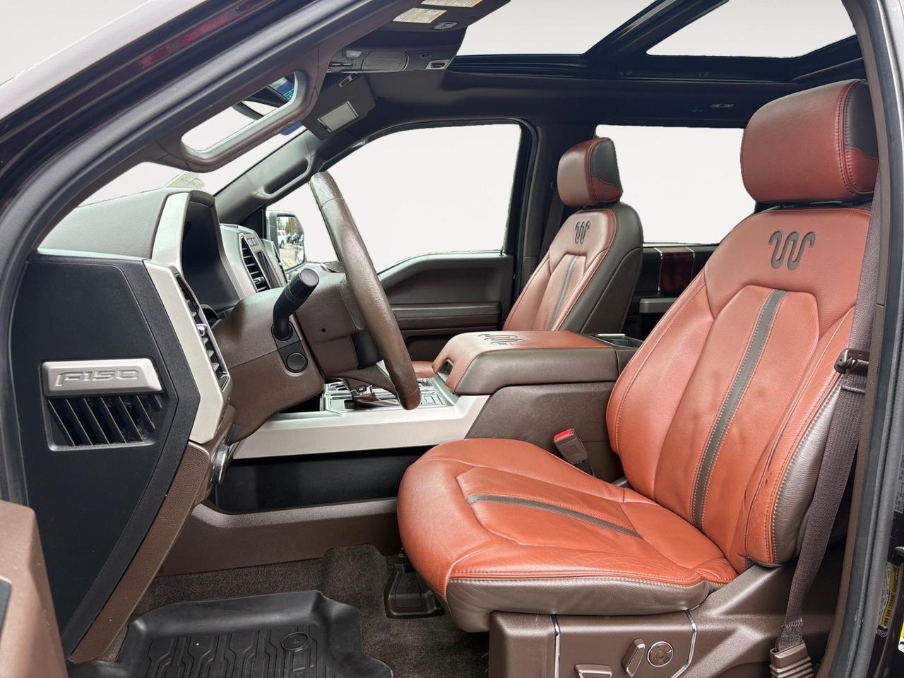 2018 Ford F-150 King Ranch, POWER RUNNING BOARDS, TOW PACKAGE, REMOTE TAILGATE RELEASE, TWIN PANEL MOONROOF, 360 BACKUP CAMERA, AUTO START/STOP, BLIND SPOT ALERT, LANE KEEP ASSIST, HEATED & COOLING SEATS, ONLY 62K MILES, CLEAN CARFAX, BECOME A KING ON THE ROAD!