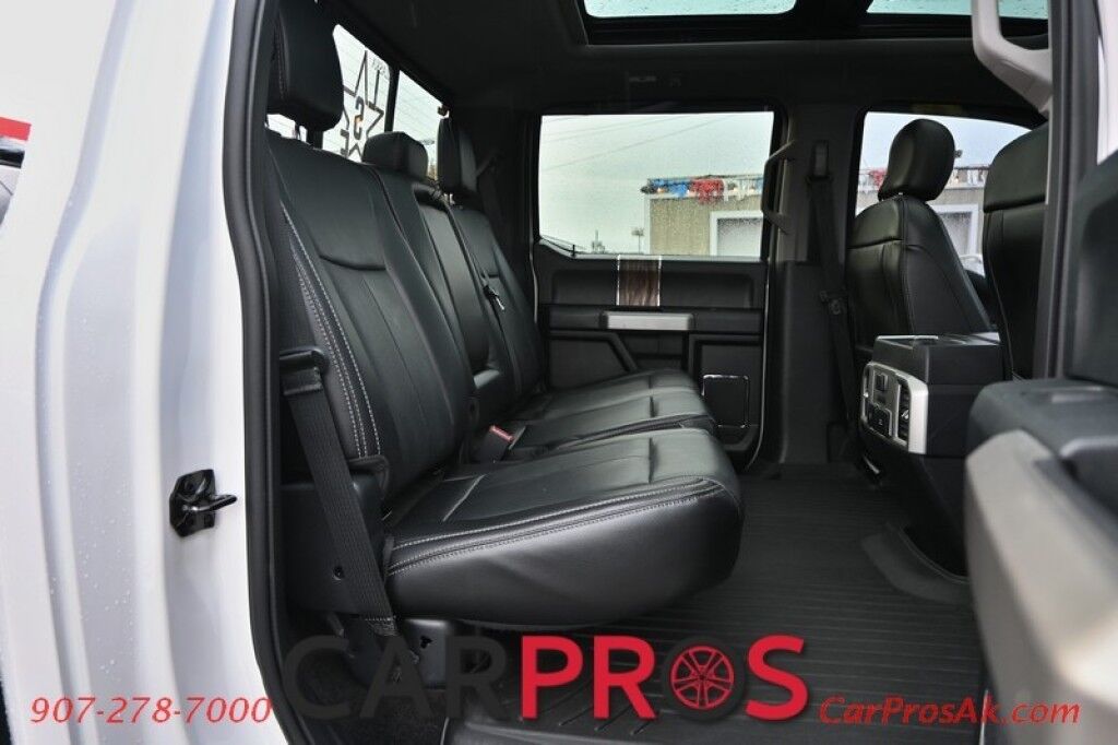 2018 Ford F-150 LARIAT - 3.5L V6 - Custom Lift & Hood - FX4 Off Road Package - Heated/Cooled Seats - 2nd Row Heated Seats - Remote Start - Heated Steering Wheel - Twin Panel Sunroof - Navigation - 8 Touch Screen - Max Trailer Tow Package w Trailer Backup Assist Anchorage AK