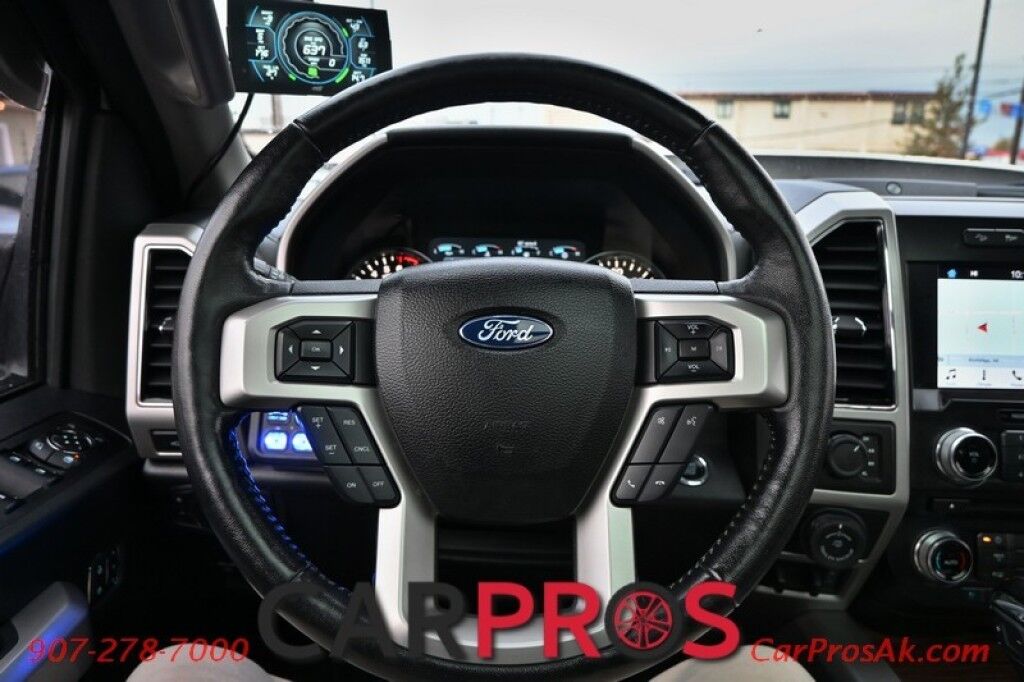 2018 Ford F-150 LARIAT - 3.5L V6 - Custom Lift & Hood - FX4 Off Road Package - Heated/Cooled Seats - 2nd Row Heated Seats - Remote Start - Heated Steering Wheel - Twin Panel Sunroof - Navigation - 8 Touch Screen - Max Trailer Tow Package w Trailer Backup Assist Anchorage AK