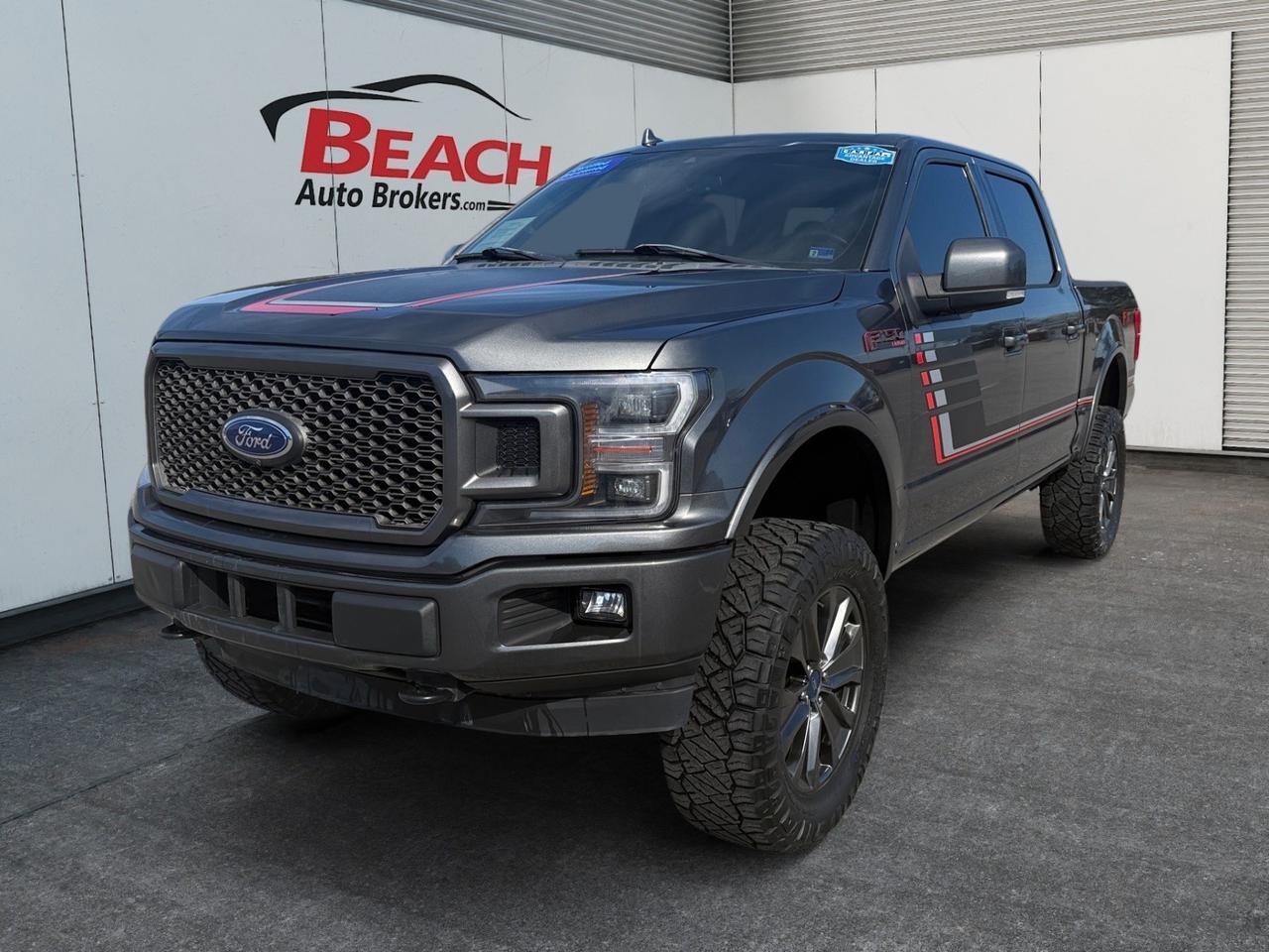 2018 Ford F-150 LARIAT, HEATED AND VENTILATED SEATS, HEATED REAR SEATS, MOONROOF, POWER SLIDING REAR WINDOW, POWER RUNNING BOARDS, TOW HOOKS, TOW PACKAGE, B&O SPEAKERS, BACKUP CAMERA, POWER FOLDING MIRRORS, CLEAN CARFAX, ONLY 1 OWNER!