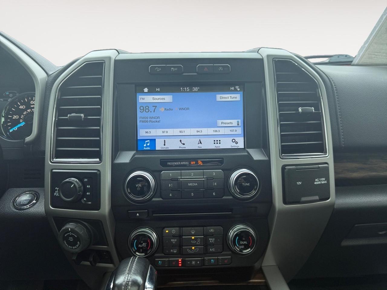 2018 Ford F-150 LARIAT, RUNNING BOARDS, UNIVERSAL GARAGE DOOR OPENER, POWER SLIDING REAR WINDOW, MOONROOF, B&O SPEAKERS, BACKUP CAMERA, HEATED/VENTILATED SEATS, HEATED REAR SEATS, TOW PACKAGE, TOW HOOKS, REMOTE START, COME AND TEST DRIVE THIS F-150 TODAY! Norfolk VA