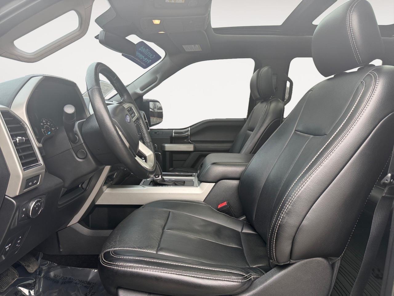 2018 Ford F-150 LARIAT, RUNNING BOARDS, UNIVERSAL GARAGE DOOR OPENER, POWER SLIDING REAR WINDOW, MOONROOF, B&O SPEAKERS, BACKUP CAMERA, HEATED/VENTILATED SEATS, HEATED REAR SEATS, TOW PACKAGE, TOW HOOKS, REMOTE START, COME AND TEST DRIVE THIS F-150 TODAY!