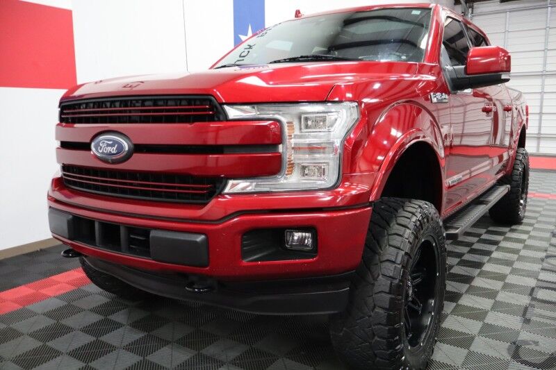 2018 Ford F-150 LARIAT Sport Diesel RC Lift 35in Nitto Sunroof FREE WARRANTY