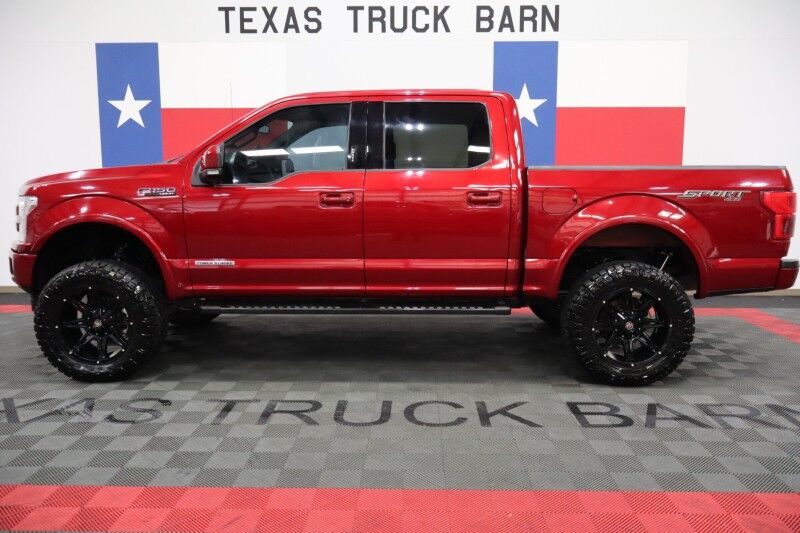2018 Ford F-150 LARIAT Sport Diesel RC Lift 35in Nitto Sunroof FREE WARRANTY