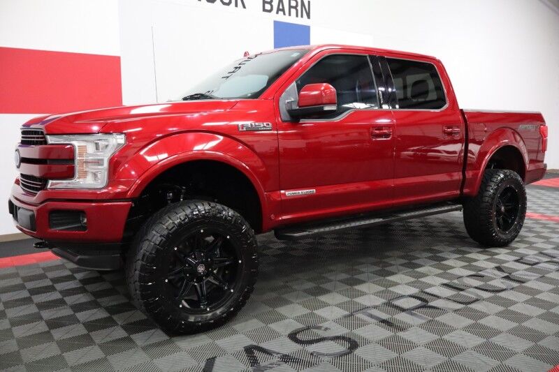 2018 Ford F-150 LARIAT Sport Diesel RC Lift 35in Nitto Sunroof FREE WARRANTY