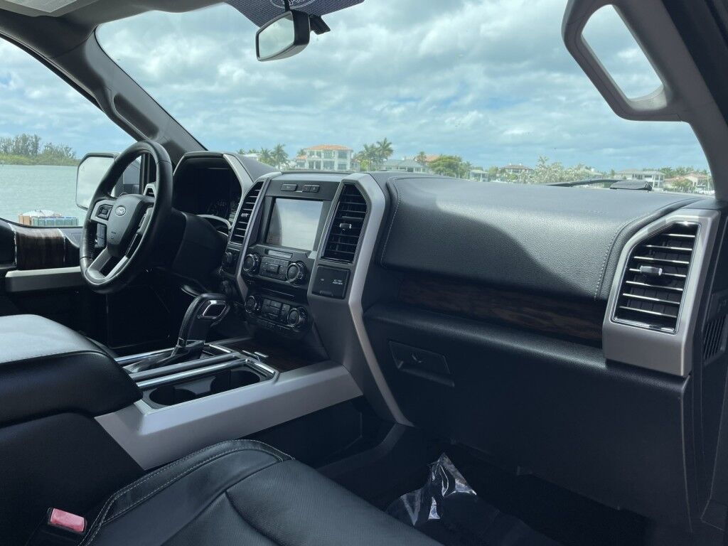 2018 Ford F-150 LARIAT~3.5 ECOBOOST~VOICE ACTIVATED NAVIGATION~LEATHER~ONLINE FINANCE AND SHIPPING AVAILABLE!!! Sarasota FL