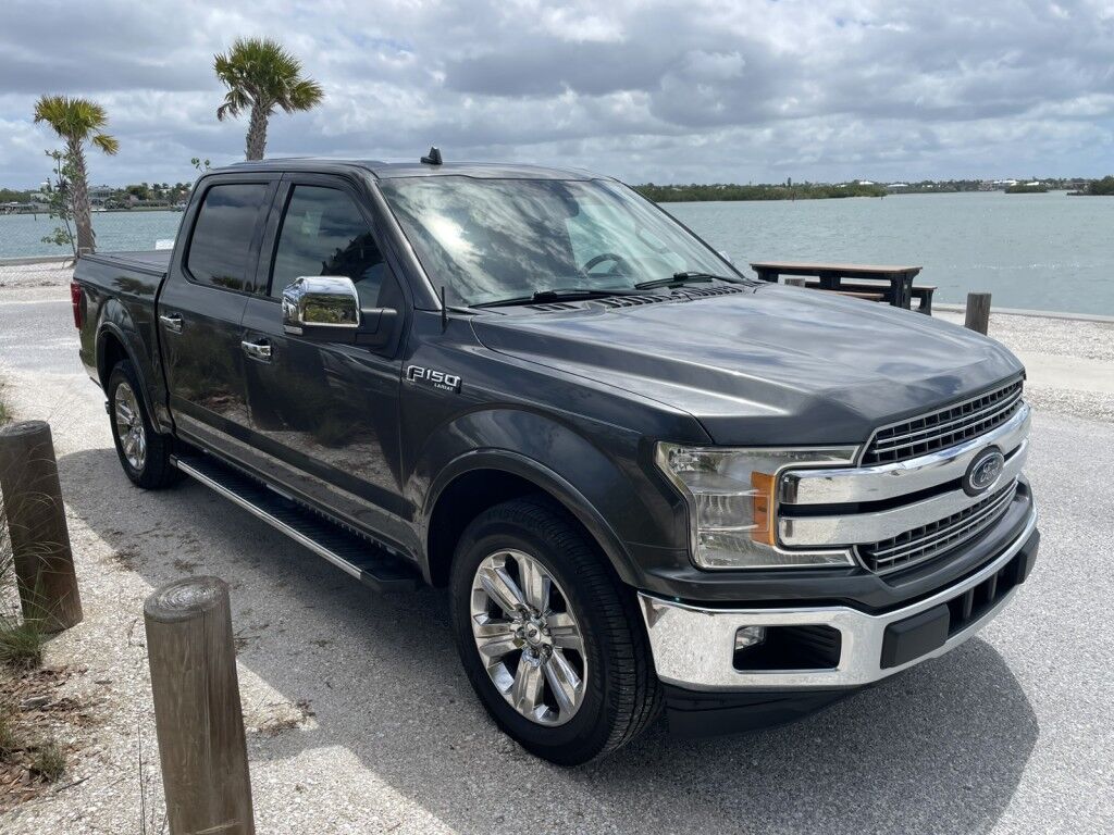 2018 Ford F-150 LARIAT~3.5 ECOBOOST~VOICE ACTIVATED NAVIGATION~LEATHER~ONLINE FINANCE AND SHIPPING AVAILABLE!!! Sarasota FL
