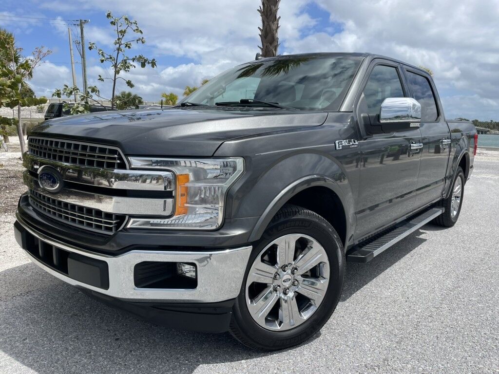 2018 Ford F-150 LARIAT~3.5 ECOBOOST~VOICE ACTIVATED NAVIGATION~LEATHER~ONLINE FINANCE AND SHIPPING AVAILABLE!!! Sarasota FL