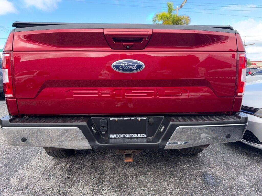 2018 Ford F-150 LARIAT~5.0 V8~RUNNING BOARDS!~BED LINER~TONNEAU COVER~TRAILER PACKAGE~VOICE ACTIVATED NAVIGATION~ONLINE FINANCE AND SHIPPING AVAILABLE!!!!!!! Sarasota FL