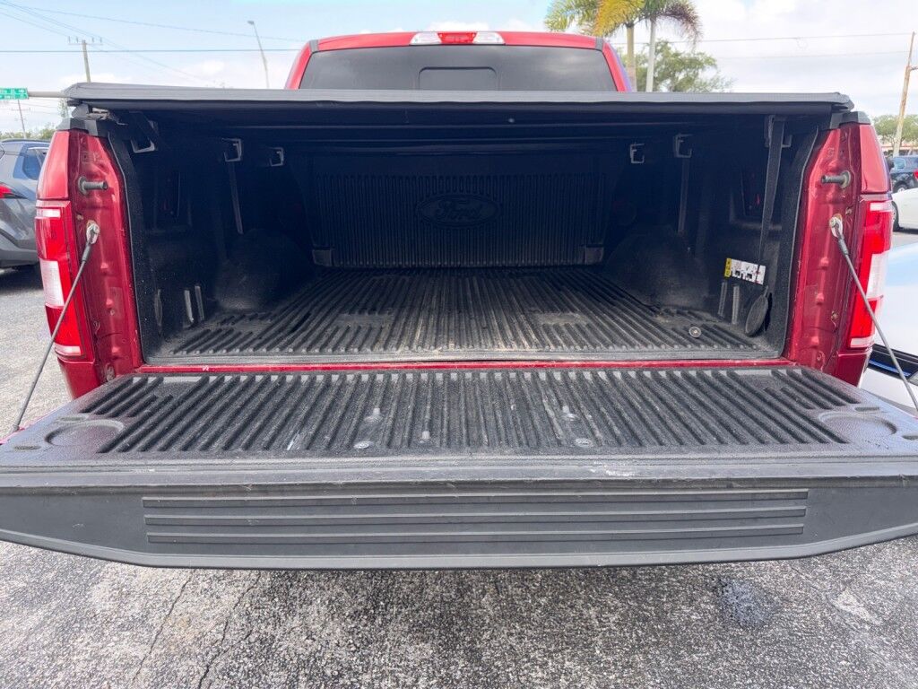 2018 Ford F-150 LARIAT~5.0 V8~RUNNING BOARDS!~BED LINER~TONNEAU COVER~TRAILER PACKAGE~VOICE ACTIVATED NAVIGATION~ONLINE FINANCE AND SHIPPING AVAILABLE!!!!!!! Sarasota FL