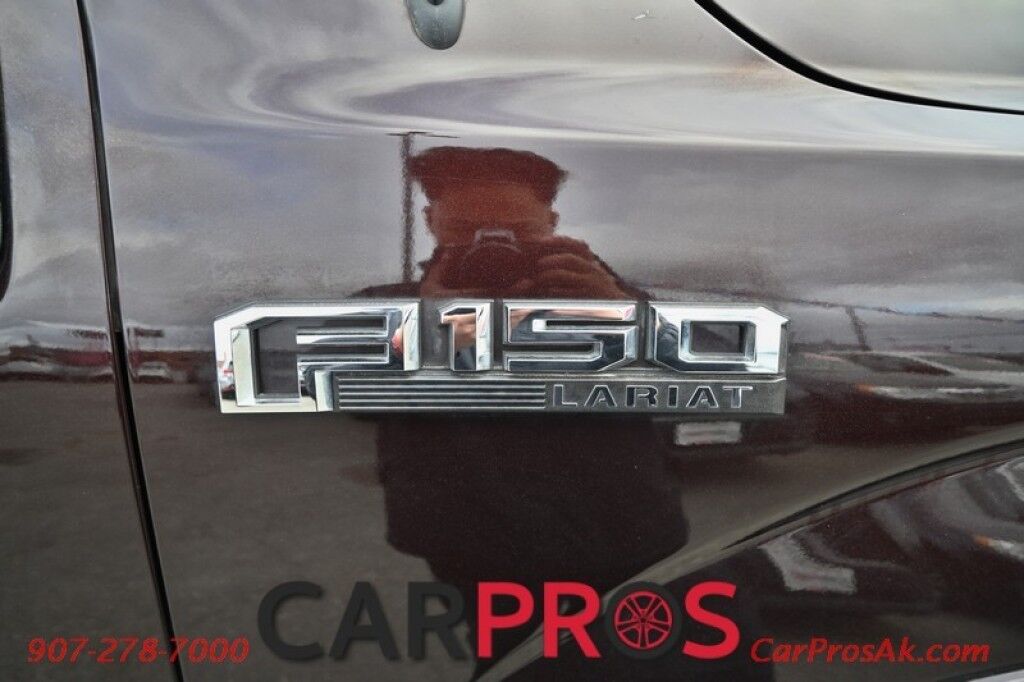 2018 Ford F-150 Lariat - 4X4 - Crew Cab - FX4 Off Road Pkg - Chrome Appearance Pkg - Heated & Cooled Leather Seats - Remote Start - Twin Panel Moonroof - Navigation - Max Trailer Tow Pkg - 1 Owner Anchorage AK