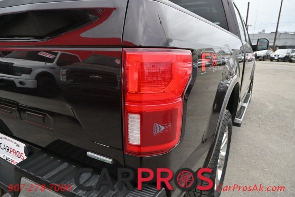 2018 Ford F-150 Lariat - 4X4 - Crew Cab - FX4 Off Road Pkg - Chrome Appearance Pkg - Heated & Cooled Leather Seats - Remote Start - Twin Panel Moonroof - Navigation - Max Trailer Tow Pkg - 1 Owner Anchorage AK