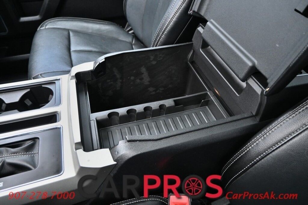 2018 Ford F-150 Lariat - 4X4 - Crew Cab - FX4 Off Road Pkg - Chrome Appearance Pkg - Heated & Cooled Leather Seats - Remote Start - Twin Panel Moonroof - Navigation - Max Trailer Tow Pkg - 1 Owner Anchorage AK