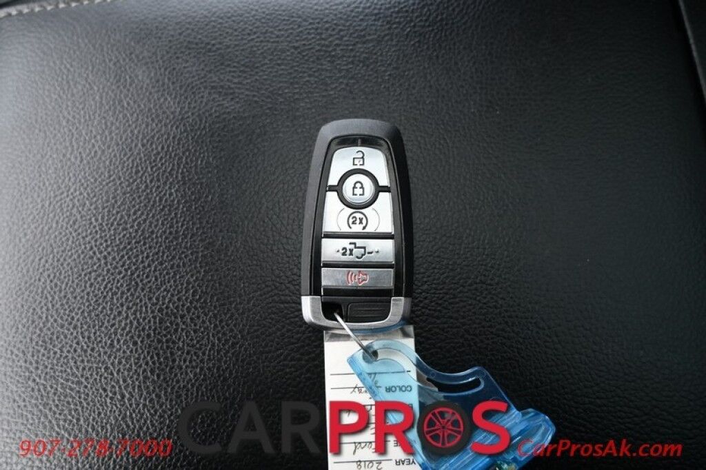 2018 Ford F-150 Lariat - 4X4 - Crew Cab - FX4 Off Road Pkg - Chrome Appearance Pkg - Heated & Cooled Leather Seats - Remote Start - Twin Panel Moonroof - Navigation - Max Trailer Tow Pkg - 1 Owner Anchorage AK