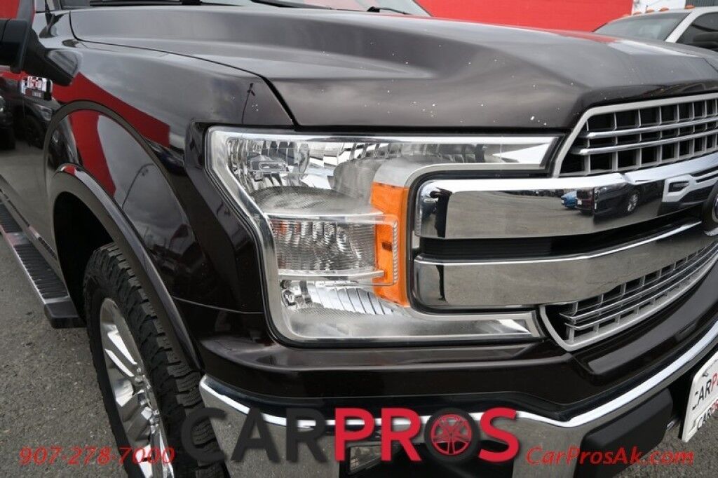 2018 Ford F-150 Lariat - 4X4 - Crew Cab - FX4 Off Road Pkg - Chrome Appearance Pkg - Heated & Cooled Leather Seats - Remote Start - Twin Panel Moonroof - Navigation - Max Trailer Tow Pkg - 1 Owner Anchorage AK