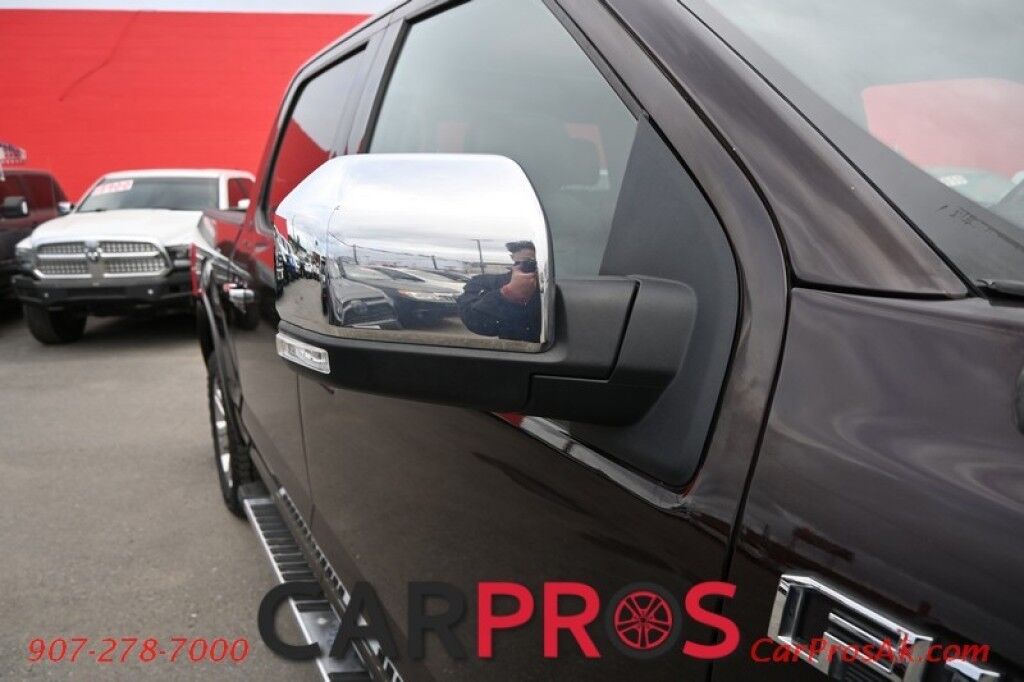 2018 Ford F-150 Lariat- 3.5L V6 Ecoboost - 4X4 - Front Heated & Cooled Seats - Remote Start - Block Heater - Twin Panel Moonroof - FX4 Off Road Package - Fog Lights - Spray In Bedliner - Max Trailer Tow Package - 1 Owner Anchorage AK