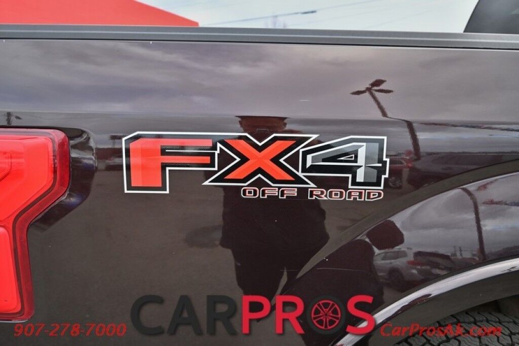 2018 Ford F-150 Lariat- 3.5L V6 Ecoboost - 4X4 - Front Heated & Cooled Seats - Remote Start - Block Heater - Twin Panel Moonroof - FX4 Off Road Package - Fog Lights - Spray In Bedliner - Max Trailer Tow Package - 1 Owner Anchorage AK