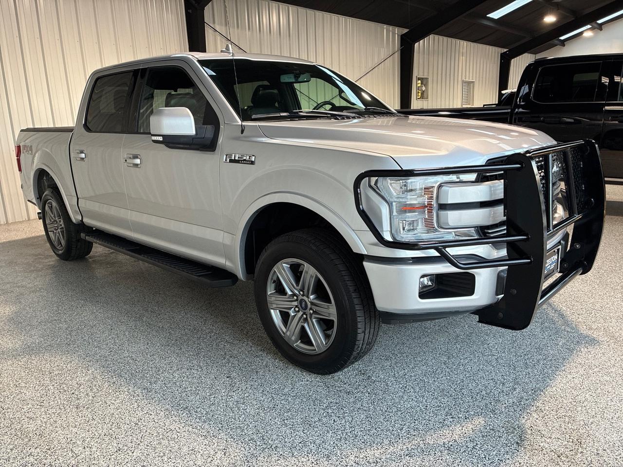 2018 Ford F-150 Lariat, 5.0 V8, 4x4, 502A Luxury Pkg, Pano Roof, FX4, Tow, 36 Gallon Tank Houston TX
