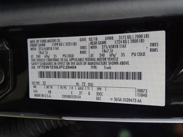 2018 Ford F-150 Lariat Raleigh NC