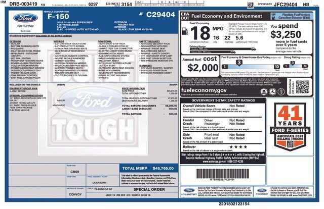 2018 Ford F-150 Lariat Raleigh NC