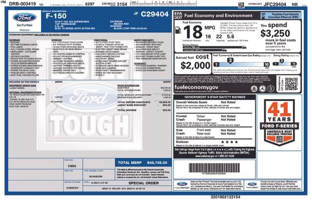 2018 Ford F-150 Lariat Raleigh NC