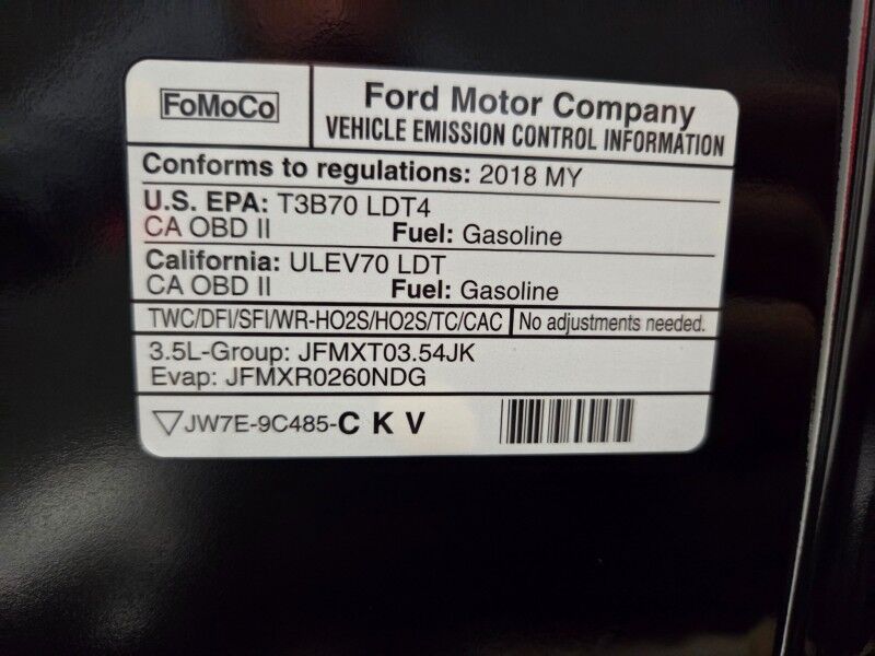 2018 Ford F-150 Limited 3.5L V6 Ecoboost GPS Camera Sunroof FREE WARRANTY Arlington TX